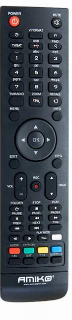 diaľkové ovládanie pre AMIKO HD 82xx,83xx,Mini HD