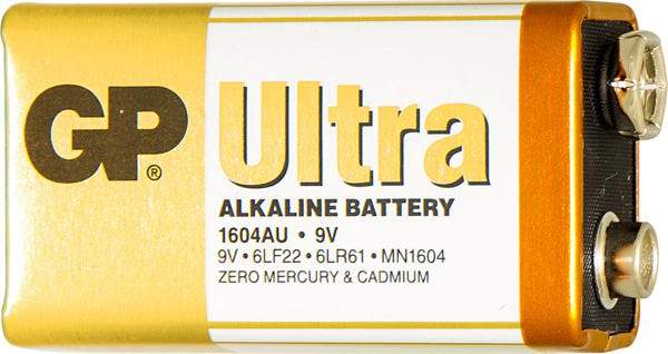 batéria 9V alkalická ULTRA           10/bal