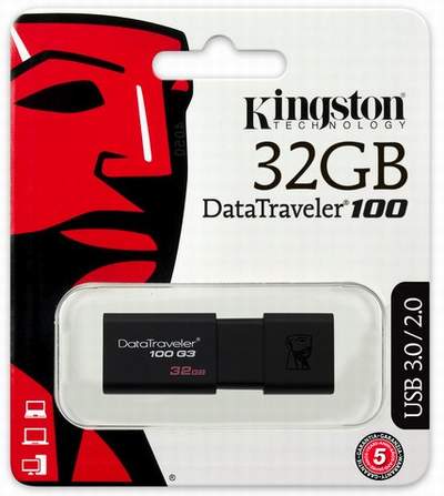 USB kľúč 32GB 3.0 DT100G3 vysúvací