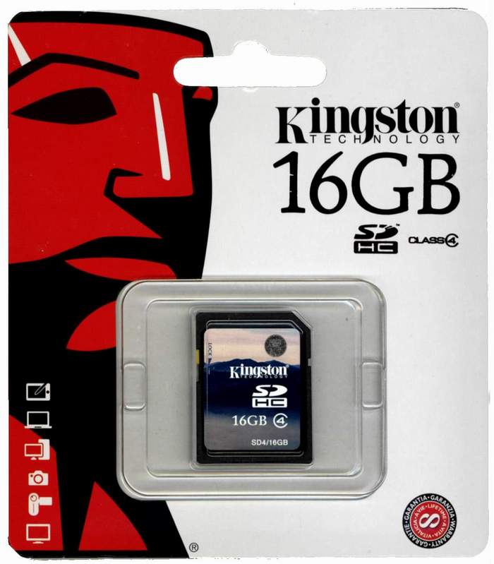 SDHC Card 16GB Class4