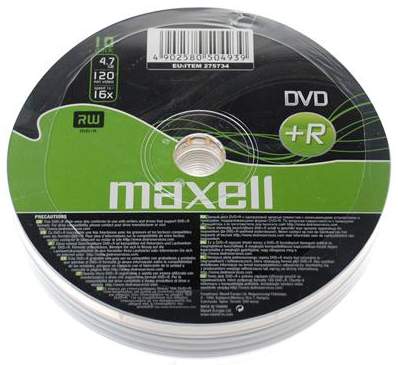 DVD+R 10bulk 16x
