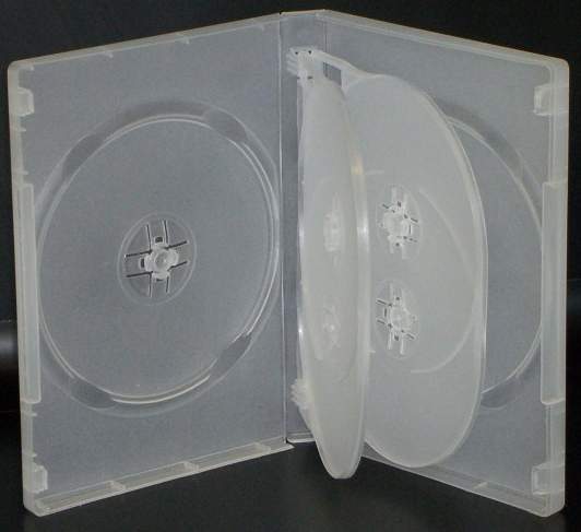 obal 6-DVD 22mm priesvitný