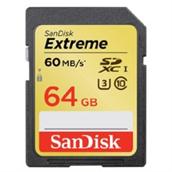 SDXC Card 64GB Class10 60MB/s 400x