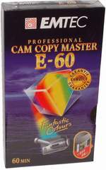 videokazeta VHS Professional CAM COPY MASTER