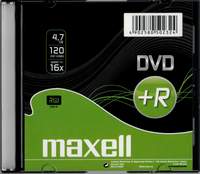 DVD+R slim obal 16x