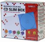 obal CD slim COLOR MIX 10-Pack