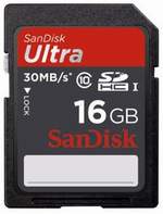 SDHC Card 16GB Class10 30MB/s 200x