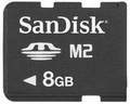 Memory Stick Micro M2 8GB+adaptér