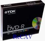 DVD-R slim obal 5P 16x COLOR