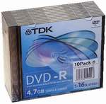 DVD-R slim obal 10P 16x