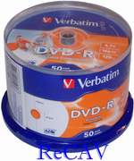 DVD-R Printable 50Cake 16x /no ID