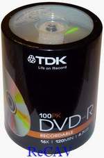 DVD-R 100Cake 16x